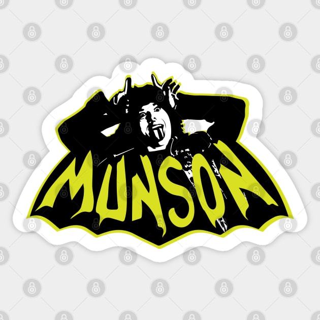 EDDIE MUNSON Sticker by Errore